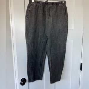 Zara Charcoal Textured Pants